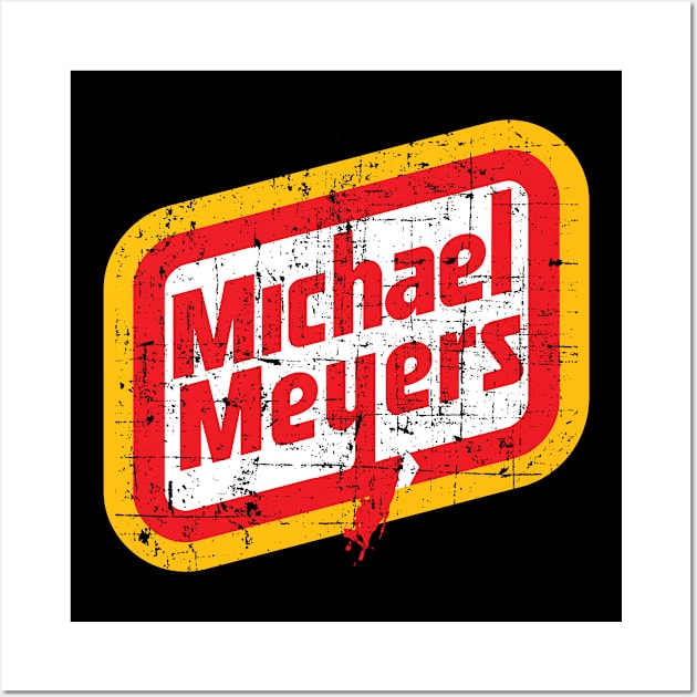 Michael Myers Luncheon Meats Wall Art by MonkeyKing